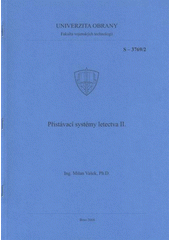 kniha Přistávací systémy letectva, Univerzita obrany 2008