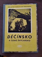 kniha Děčínsko a České Švýcarsko, Sportovní a turistické nakladatelství 1956