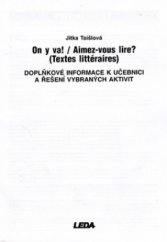 kniha On y va!. Aimez-vous lire?, Leda 2001