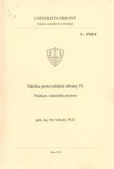 kniha Taktika protivzdušné obrany IV. Průzkum vzdušného prostoru : - studijní text, Univerzita obrany 2010