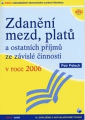 kniha Zdanění mezd, platů a ostatních příjmů ze závislé činnosti v roce 2006, Anag 