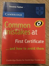 kniha Common mistakes at FCE, Cambridge 2009