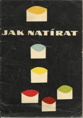kniha Jak natírat [Reklamní brožurka pro barvy a laky], Reklama obchodu] 1959