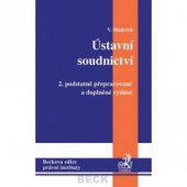 kniha Ústavní soudnictví, C. H. Beck 2003