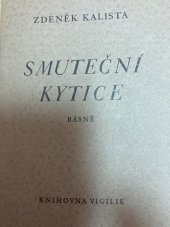 kniha Smuteční kytice [básně], Štěpán Jež 1929