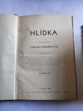 kniha HLÍDKA, Občanská tiskárna 1940