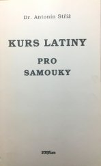 kniha Kurs latiny pro samouky, Scriptum 1992