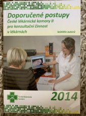 kniha Doporučené postupy České lékárnické komory II. pro konzultační činnost v lékárnách, Česká lékárnická komora 2014