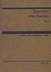 kniha Stavební mechanika Díl 1 Celost. učebnice pro vys. školy., SNTL 1965