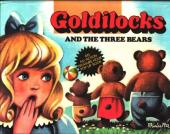 kniha Goldilocks and the Three Bears Pop ups with moving figures, Cresta House 1973