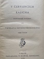 kniha V červáncích kalicha, F. Topič 1926