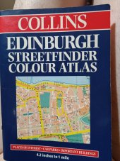 kniha Edinburgh streetfinder colour atlas  Places od interest car Parks 4, Harper Collins 1999