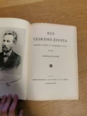 kniha Kus českého života obrázky z mládí a z vojenského života, J. Otto 1929