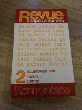 kniha Revue napětí a humoru 2, Konfrontace 1978