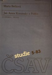 kniha Jan Amos Komenský a Polsko, Academia 1983