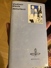 kniha Abiturienti [soubor povídek], Československý spisovatel 1975