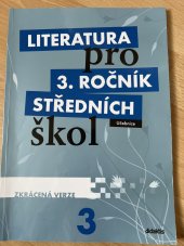 kniha Literatura pro 3. ročník středních škol Učebnice - zkrácená verze, Didaktis 2012