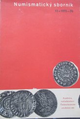 kniha Numismatický sborník 13 1973-74, Academia 1975