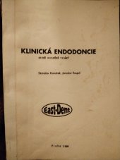 kniha Klinická endodoncie, Karolinum  1991