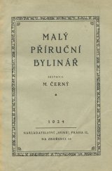 kniha Malý příruční bylinář, Sfinx 1924