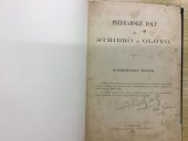 kniha Příbramské doly na stříbro a olovo pamětní spis, Tiskem a nákladem Josefa Kadečky 1878