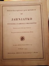 kniha Jahniatko, Dědictví Komenského 1925