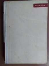 kniha Kovadlina [román], Sfinx, Bohumil Janda 1935