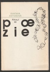 kniha Říkají mi poezie, Mladá fronta 1989