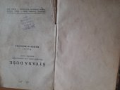 kniha Štvaná duše Původní román z let sedmdesátých minulého století, František Šupka 1932