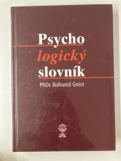 kniha Psychologický slovník, Nakladatelství dopravy a spojů 1970