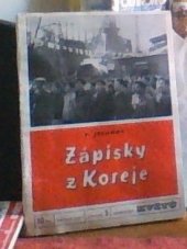 kniha Zápisky z Koreje, Rudé právo, vydav. čas. 1951