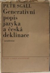 kniha Generativní popis jazyka a česká deklinace, Academia 1967