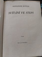 kniha Svítání ve stepi, Máj 1949