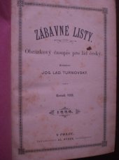 kniha Zábavné listy. Obrázkový časopis pro lid český 1886, Hynek 1886