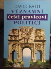 kniha Významní čeští pravicoví politici, DMB Group s.r.o. 2010