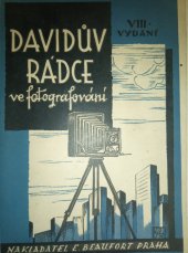 kniha Davidův rádce ve fotografování, E. Beaufort 1930