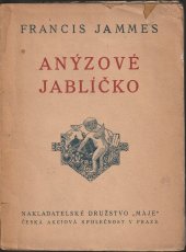 kniha Anýzové jablíčko, čili, Příběh chromé dívky, Máj 1920