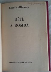 kniha Dítě a bomba, Rudé právo, vydav. čas. 1950