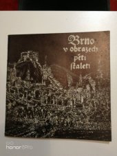 kniha Brno v obrazech pěti staletí [katalog výstavy, Brno, říjen 1969, Muzeum města Brna 1969