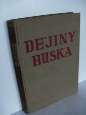 kniha Dějiny Ruska, K. Borecký 1930