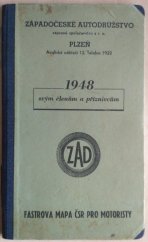 kniha Pražské okolí Fastrova výletní mapa : M. 1:130.000, Edvard Fastr 1945