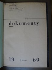 kniha Dokumenty 1969 - 2. pololetí 2. část přetisků nejdůležitějších st. a stranických dokumentů vyd. v denním tisku r. 1969, Dialog 1969