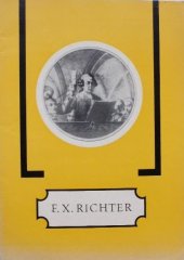 kniha F. X. Richter jeho život a působení, Grafia 1969