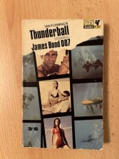 kniha Thunderball starring James Bond 007, Glidrose Productions 1961