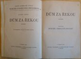 kniha Dům za řekou Román, Novina 1933
