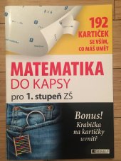 kniha Matematika do kapsy pro 1. stupeň ZŠ, Fragment 2015