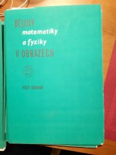 kniha Dějiny matematiky a fyziky v obrazech  soubor 5. Soubor tematických listů, Jednota československých matematiků a fyziků 1986