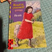 kniha Heidi  Read it yourself Level 4, Ladybird Books 1997