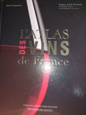 kniha L' atlas vins des de France , Editons de Monsa 2015