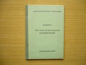 kniha Modelování matematických úloh analogovým počítačem, Krajský pedagogický ústav 1979